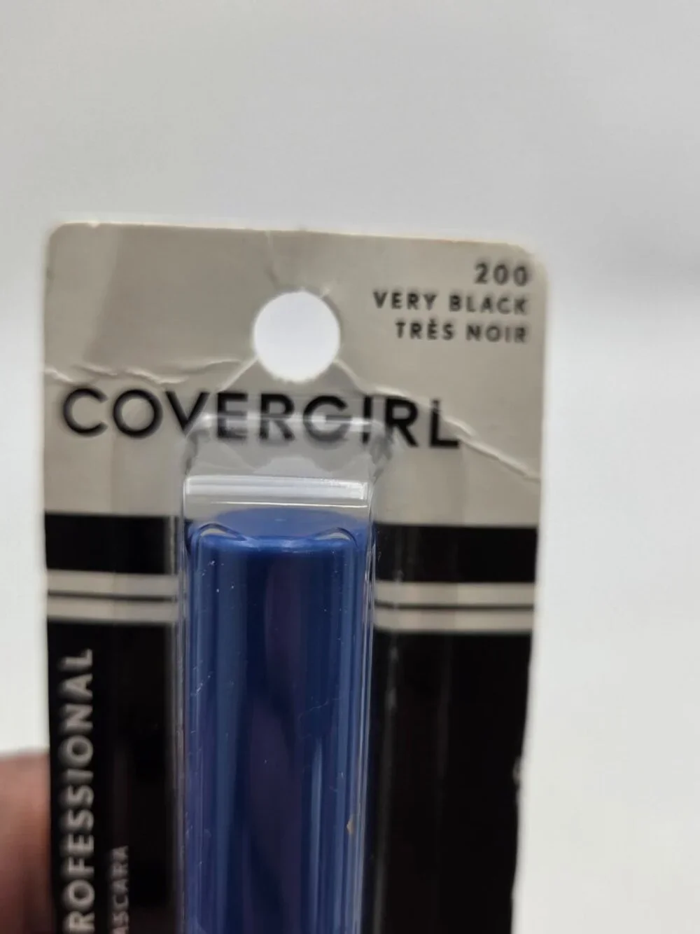 CoverGirl 3-in-1 Mascara 0.03 fl oz Very Black Volumizing Lengthening Curling